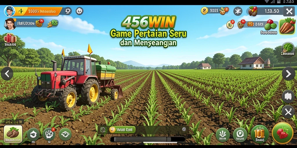 Tampilan gameplay Farming yang memukau di 456WIN.