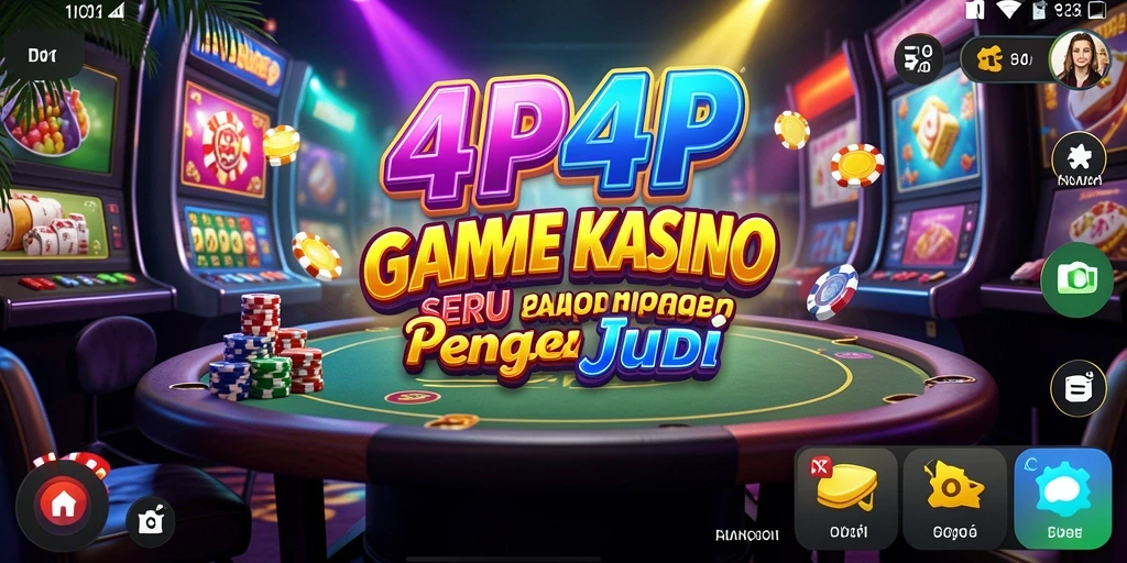 Tampilan gameplay 4P4P yang menegangkan dan menghibur di dunia Kasino.