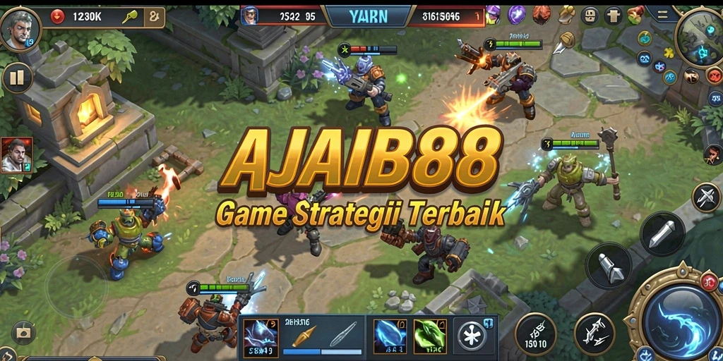 Tampilan gameplay AJAIB88 yang menegangkan dan seru.