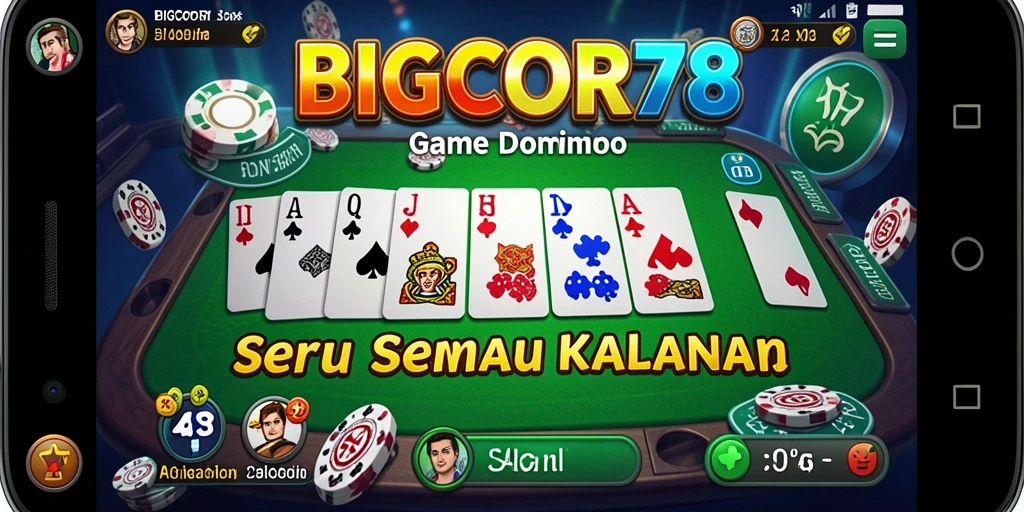 Tampilan gameplay seru dalam BIGCOR78 dengan interaksi pemain.