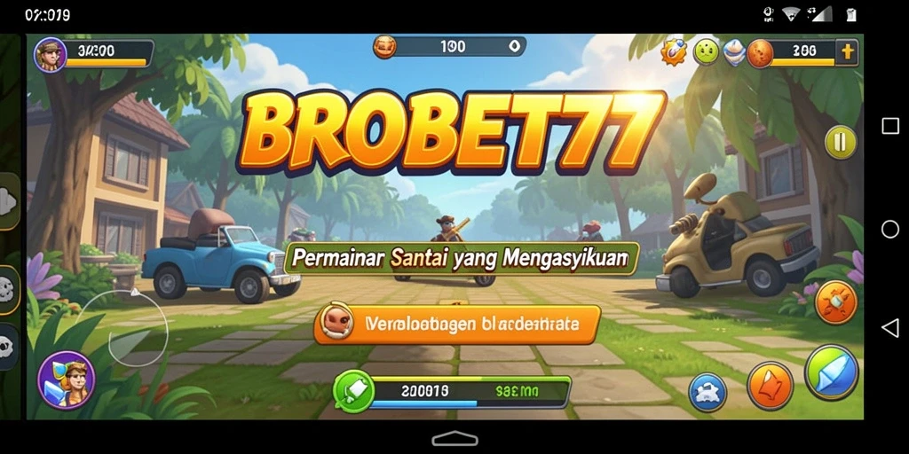 Tangkapan layar BROBET77 menampilkan momen gameplay yang menyenangkan.