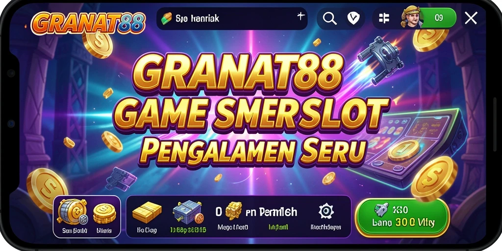 Tampilan gameplay dari GRANAT88 yang mengasyikkan dan penuh warna.