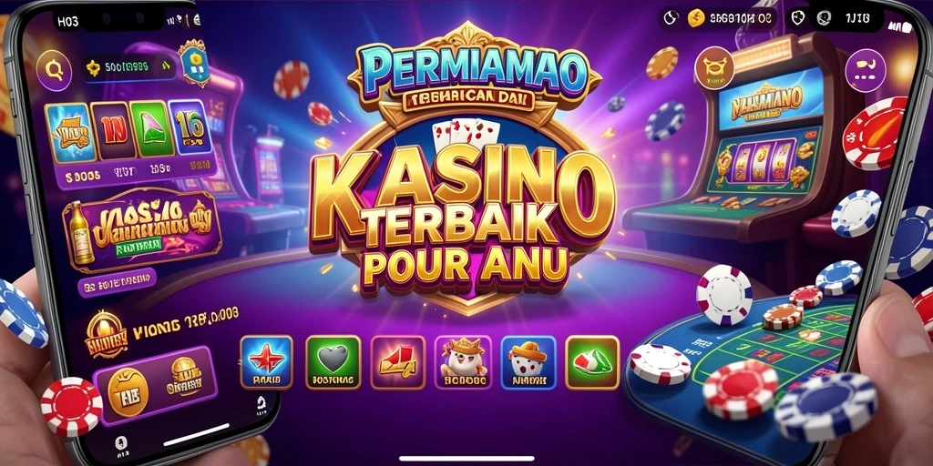 Tampilan gameplay mendebarkan H03 dengan berbagai permainan kasino.