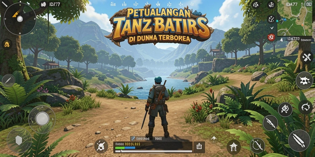 Screenshot IDA777 menampilkan petualangan seru di dunia terbuka.