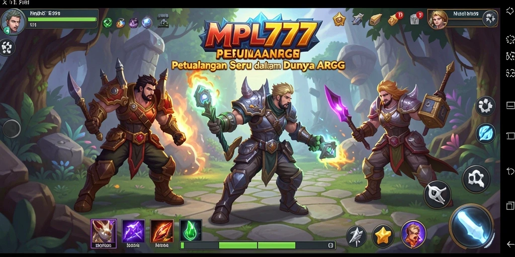 Tampilan gameplay MPL777 yang penuh aksi dan petualangan seru.
