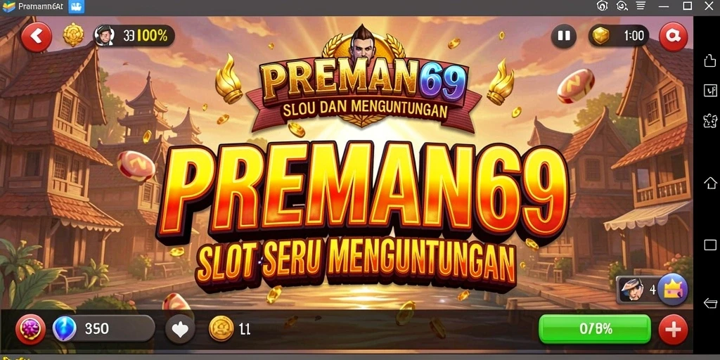 Tampilan gameplay Slot yang menarik dalam PREMAN69.