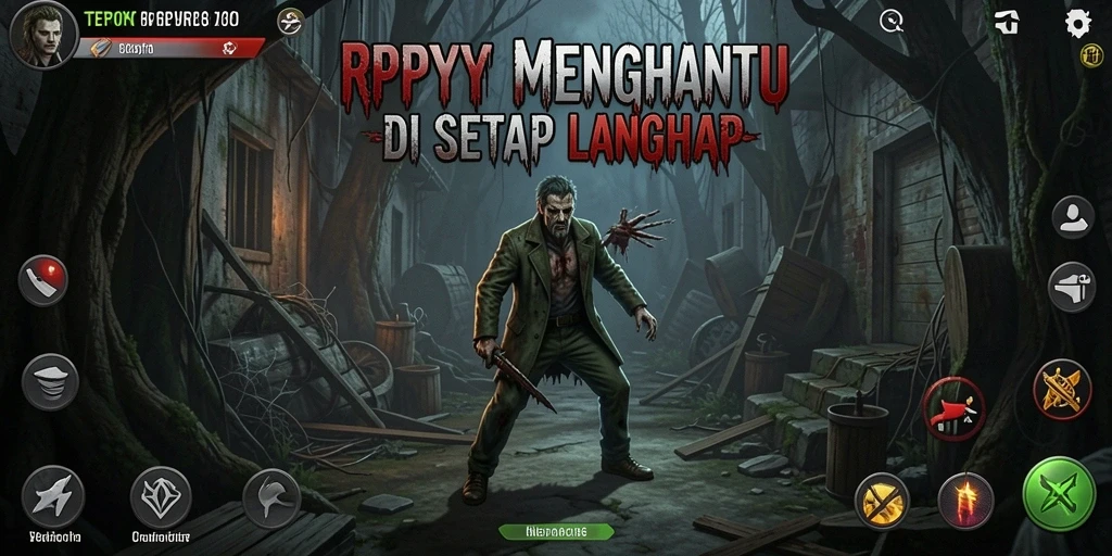 Tampilan menakutkan dari gameplay RPYYY yang penuh ketegangan.